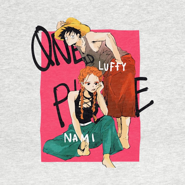 Nami Luffy One Piece Fashion by KDungUniversal